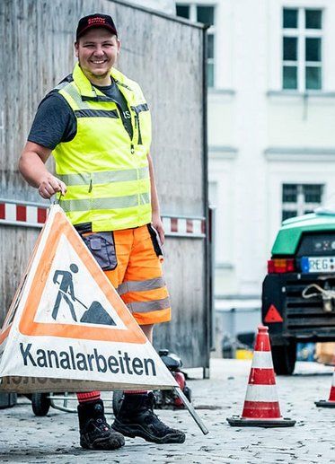 Kanal- und Rohrreinigung Kirchroth - Verkehrssicherung